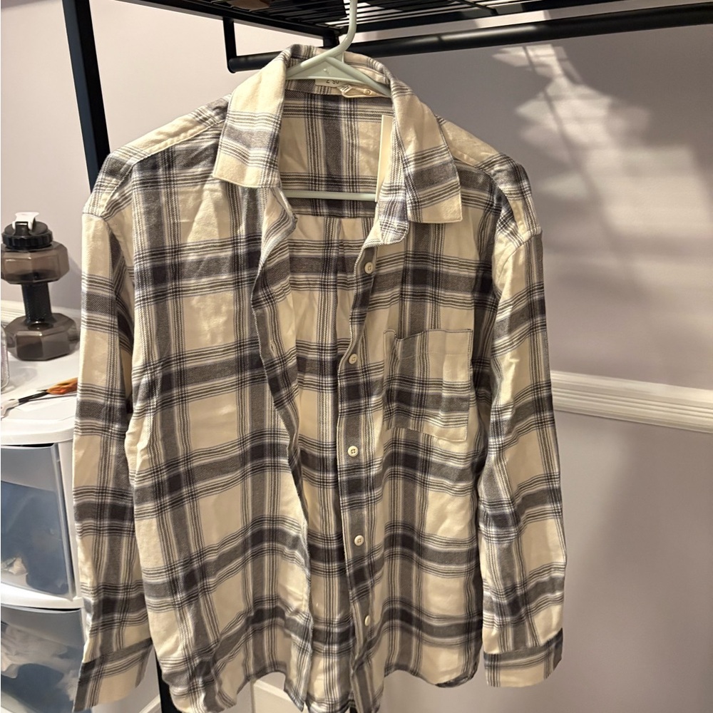 Z Supply River Plaid Button Up